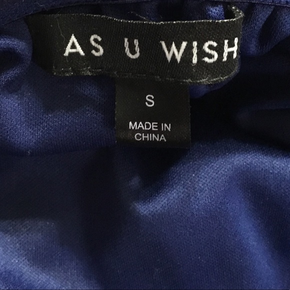 As U Wish Strapless Ombré Lace Dress✨Size Small - Picture 5 of 6